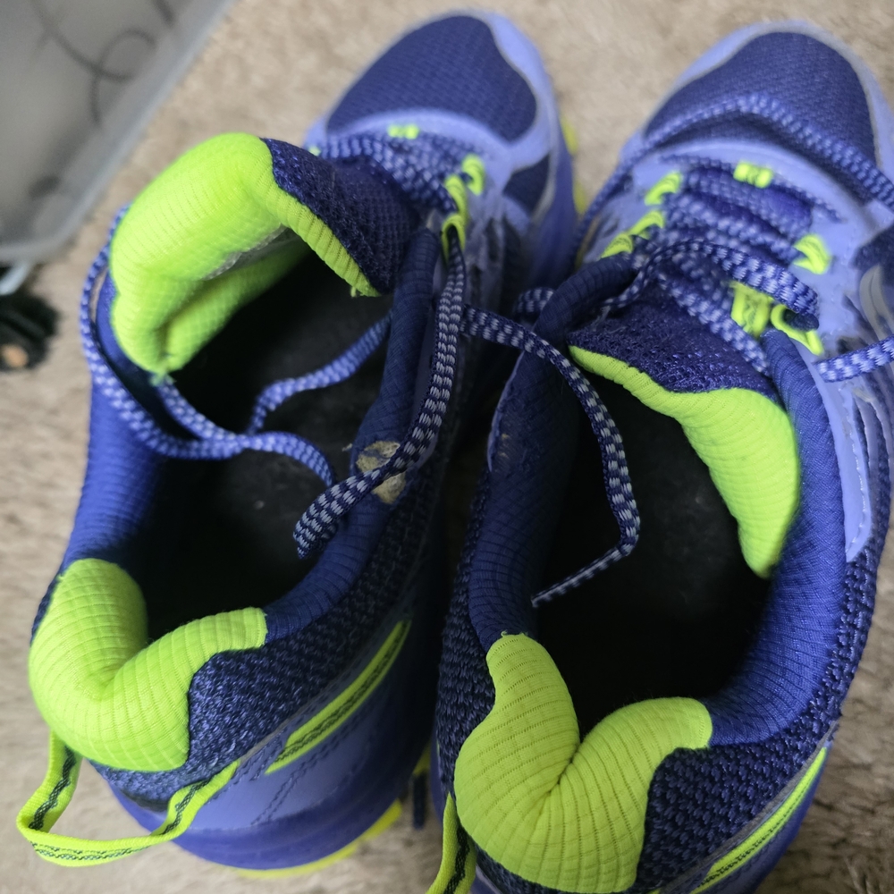 Purple and Yellow Running Shoes - Picture 5 of 6